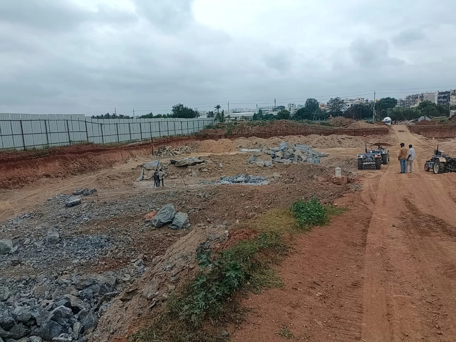 United Green Woods: Site photo filed with Karnataka RERA