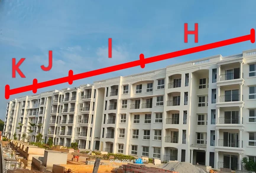 Ajmera Iris: Site photo filed with Karnataka RERA