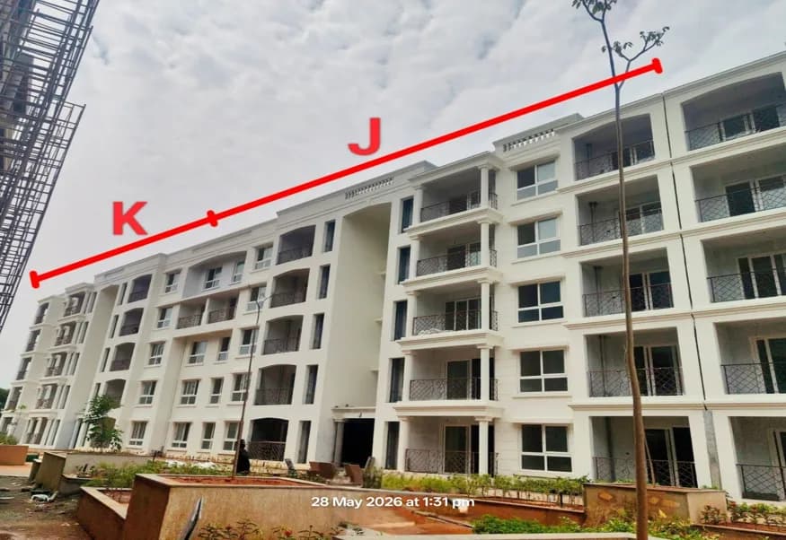 Ajmera Iris: Site photo filed with Karnataka RERA