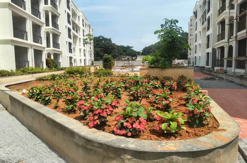 Ajmera Iris: Site photo filed with Karnataka RERA