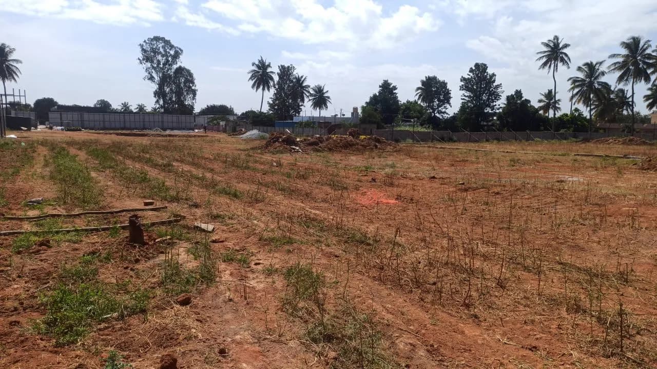 East Field: Site photo filed with Karnataka RERA