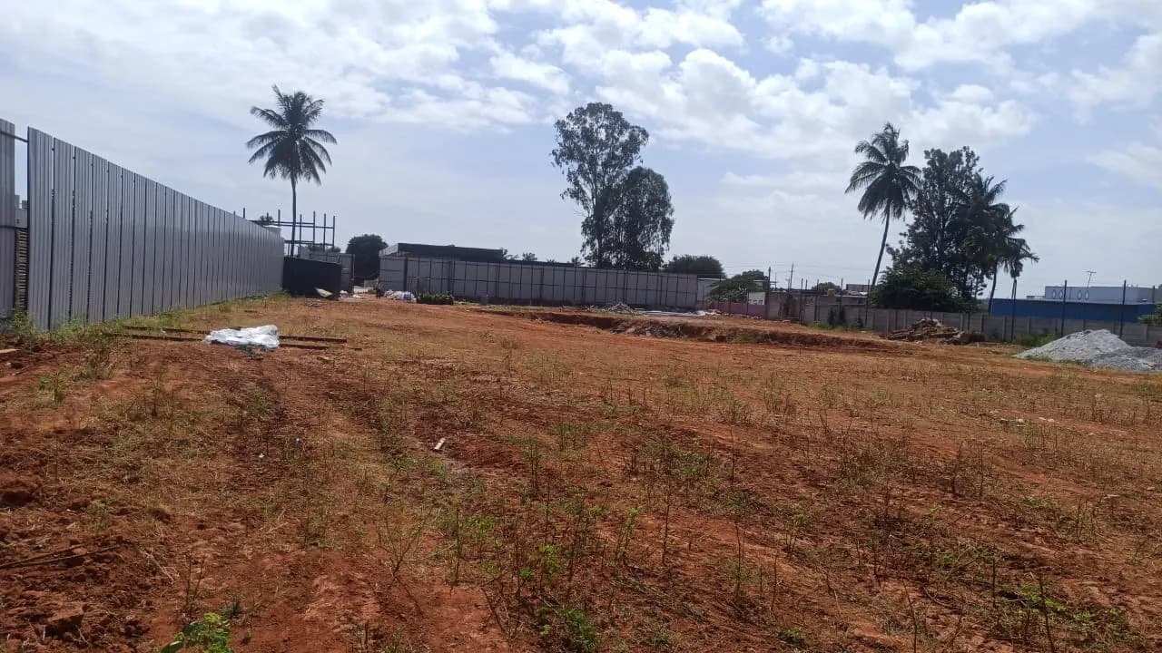 East Field: Site photo filed with Karnataka RERA