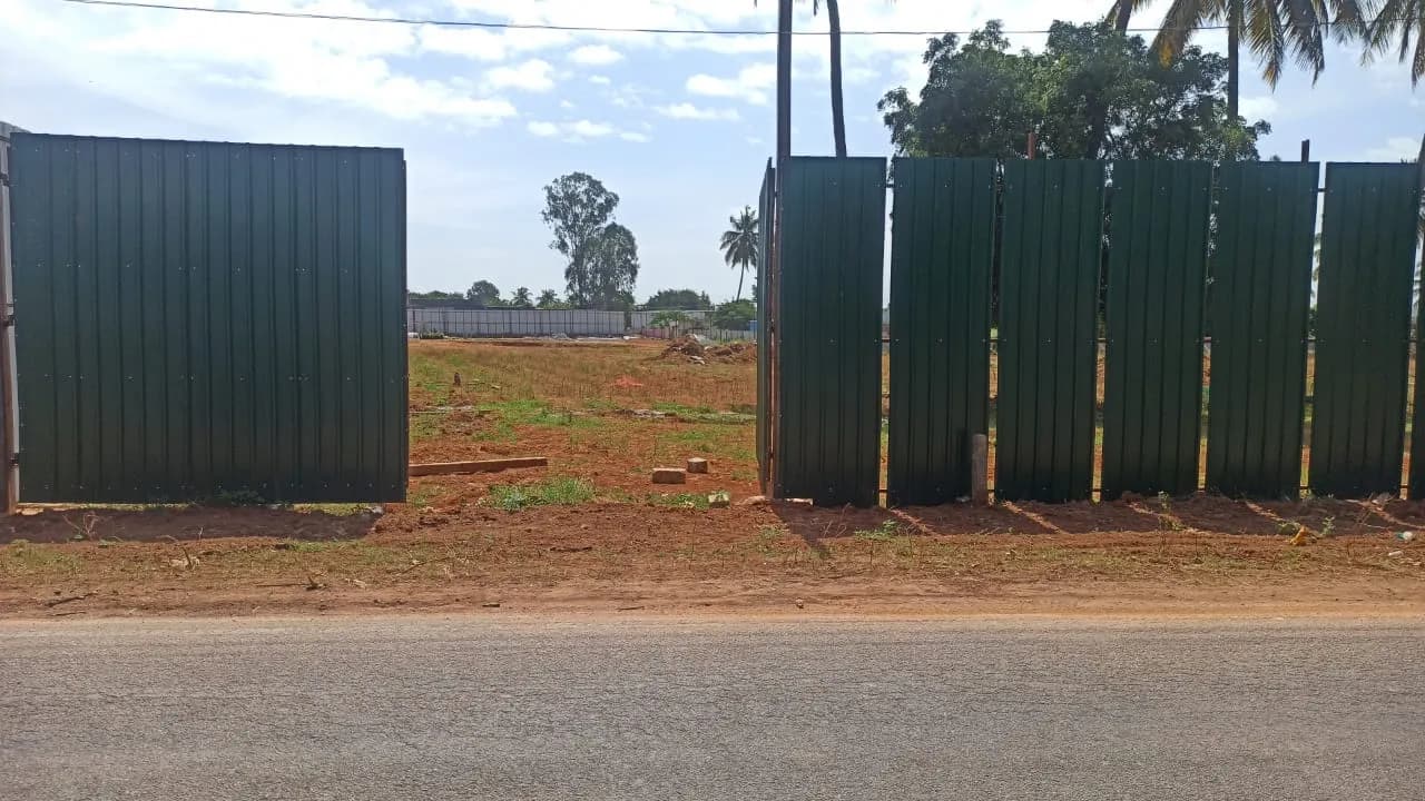 East Field: Site photo filed with Karnataka RERA