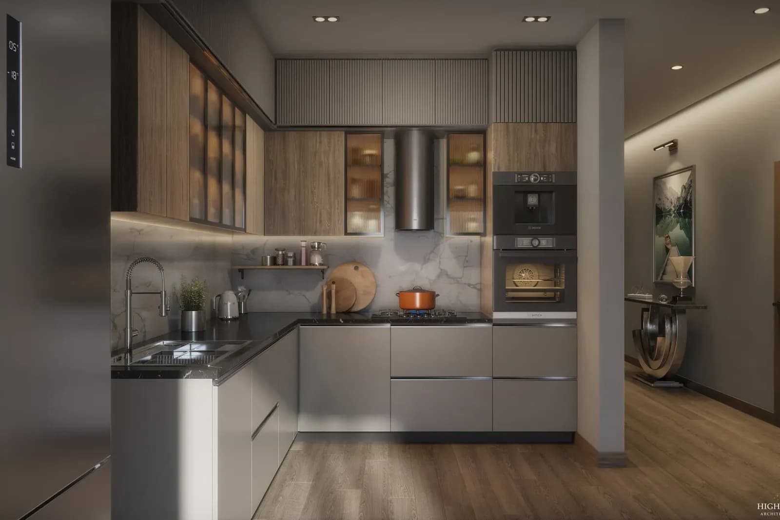 Sattva Forest Ridge: Modular kitchen with contemporary design (artist’s impression)