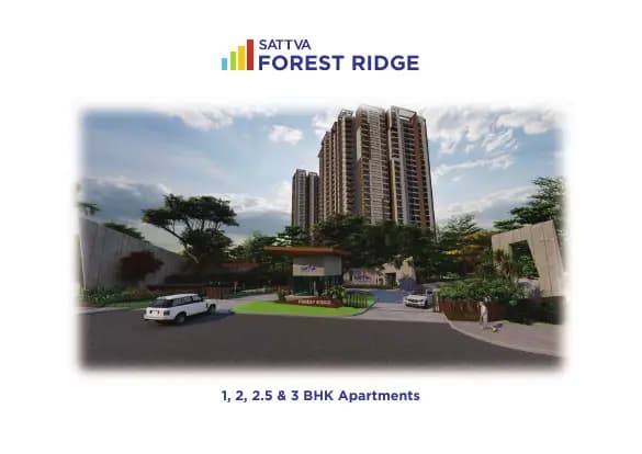 Sattva Forest Ridge: Brochure, page 1 (filed with Karnataka RERA)