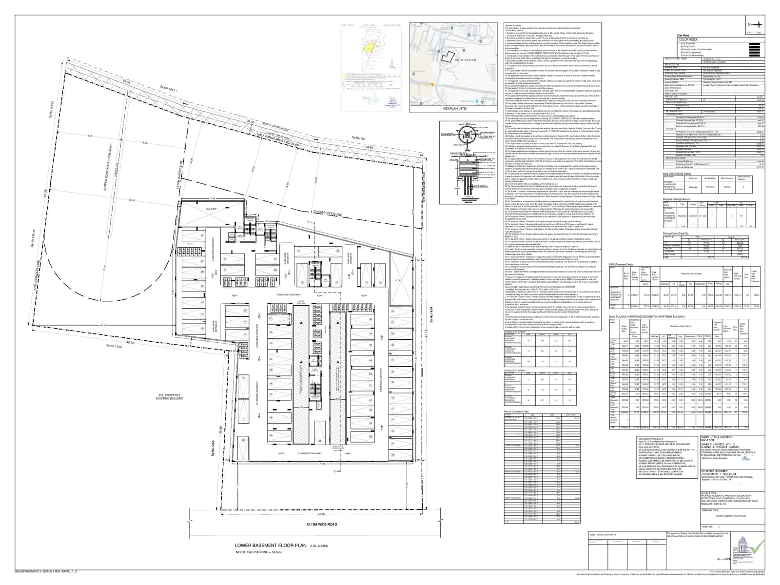 Adithi Elysian: Approved Plans-pages-2.pdf (filed with Karnataka RERA)