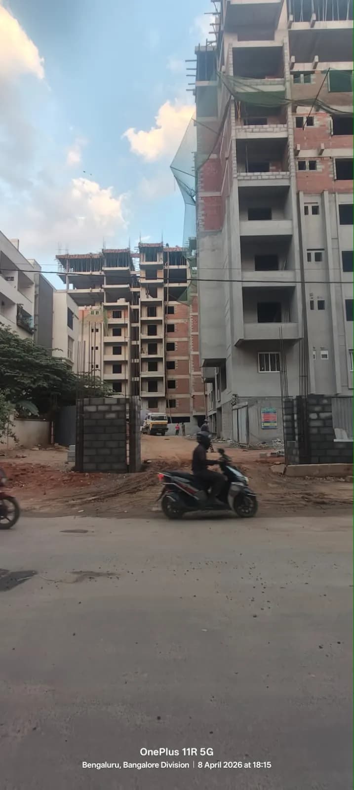 Adithi Elysian: Site photo filed with Karnataka RERA