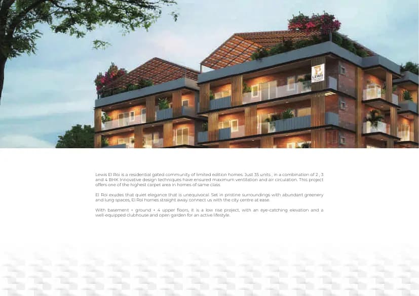 El Roi: Brochure, page 4 (filed with Karnataka RERA)