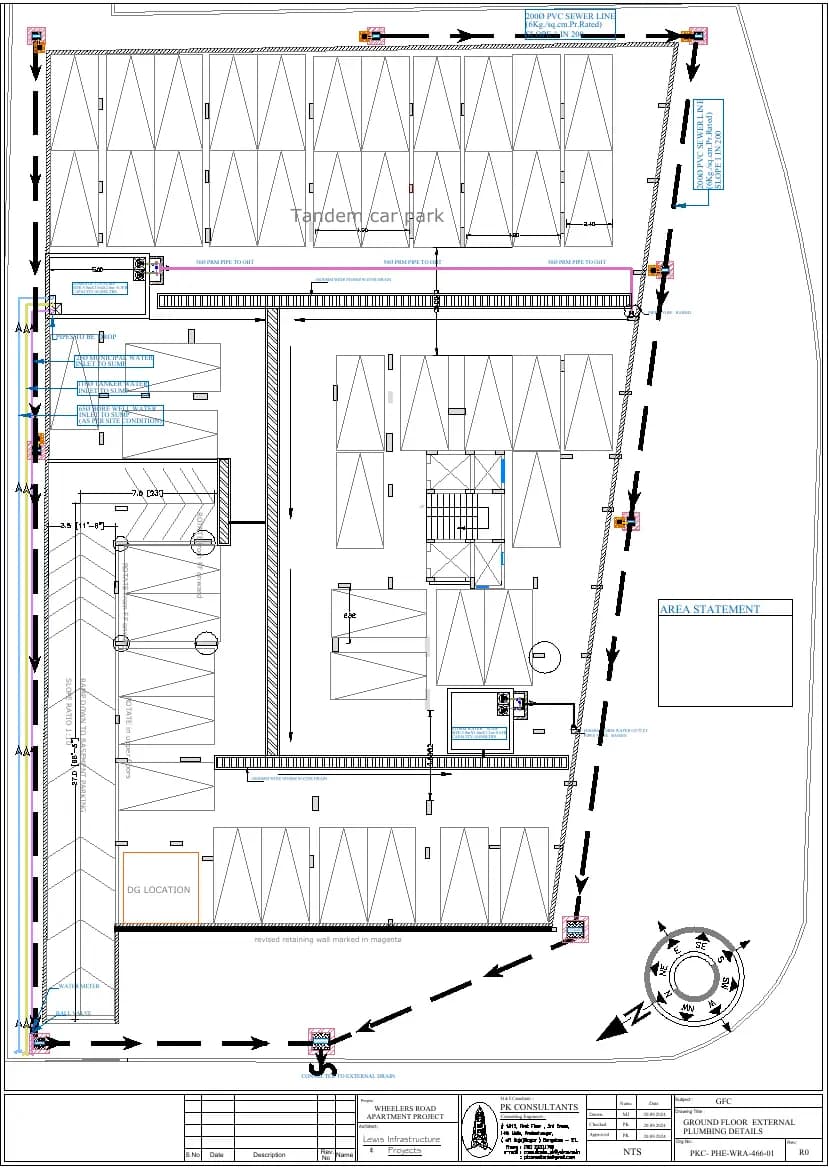 El Roi: Basement Plan with STP and UGD Demarcation.pdf (filed with Karnataka RERA)