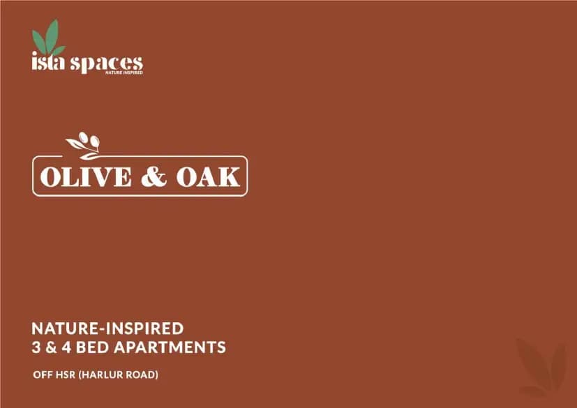 Olive & Oak: Brochure, page 1 (filed with Karnataka RERA)