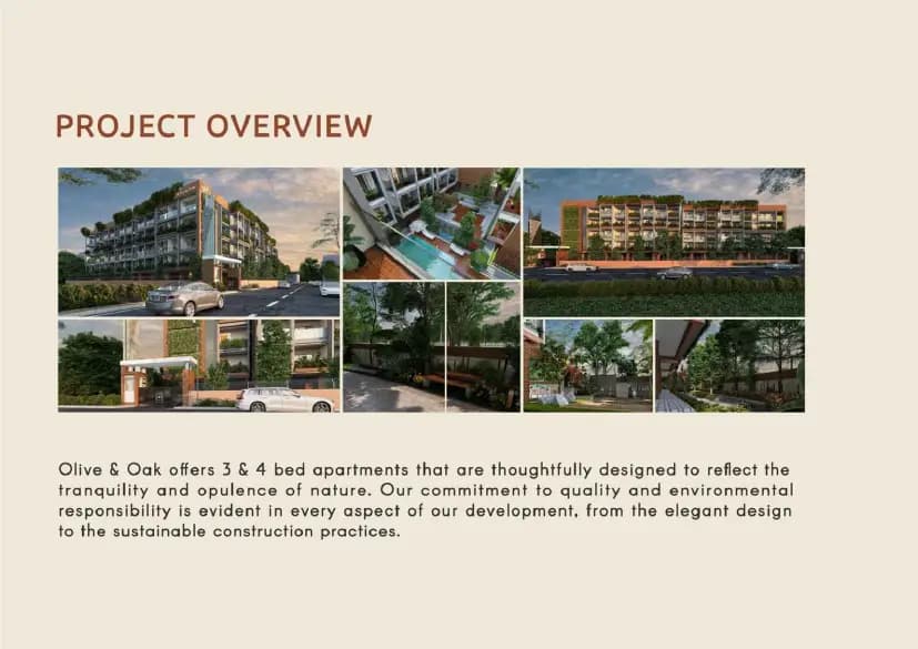 Olive & Oak: Brochure, page 4 (filed with Karnataka RERA)