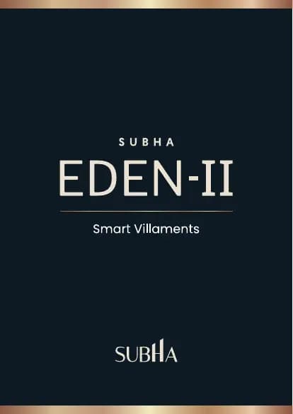 Subha Eden-2: Brochure, page 1 (filed with Karnataka RERA)