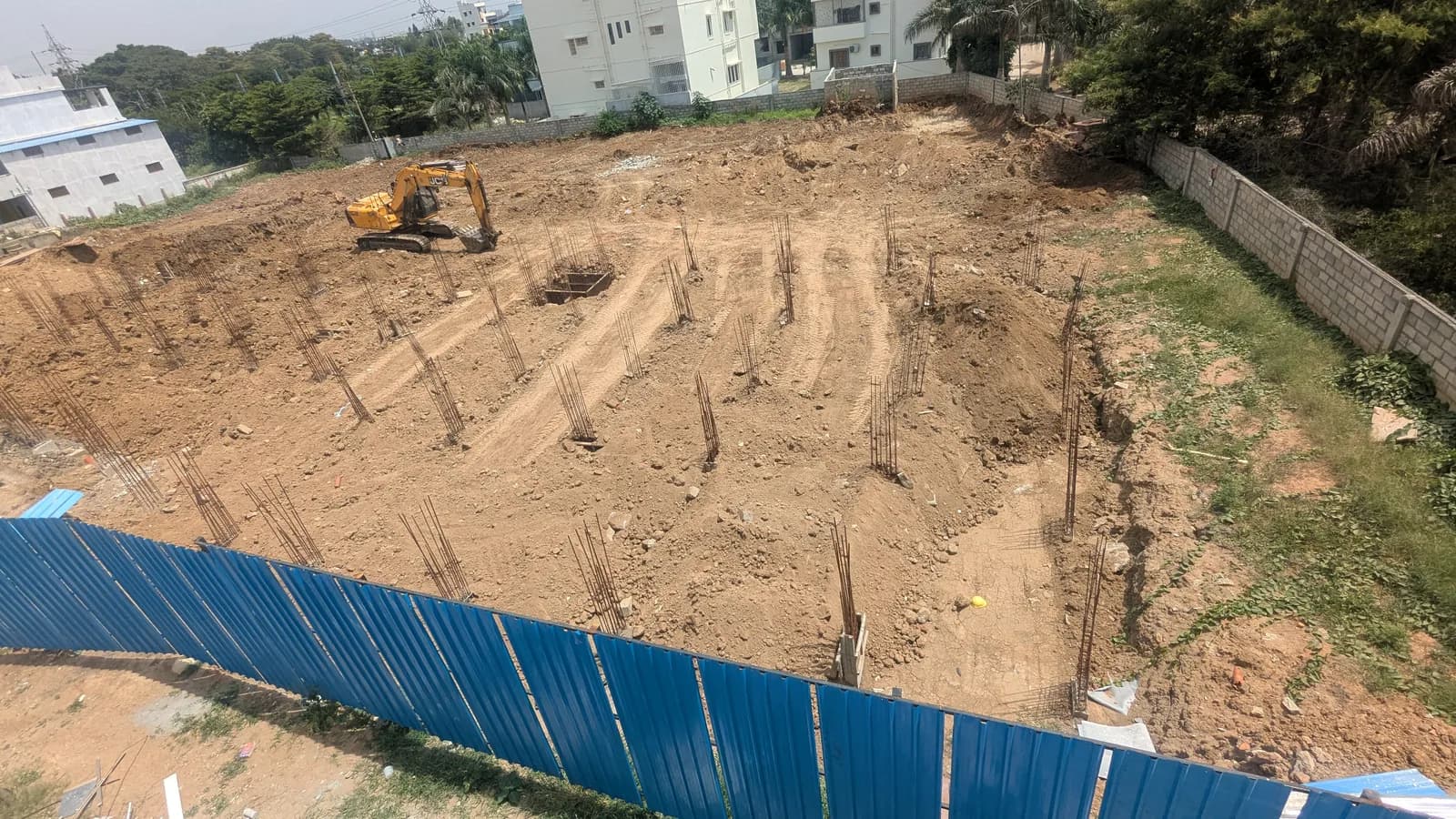 Subha Eden-2: Site photo filed with Karnataka RERA