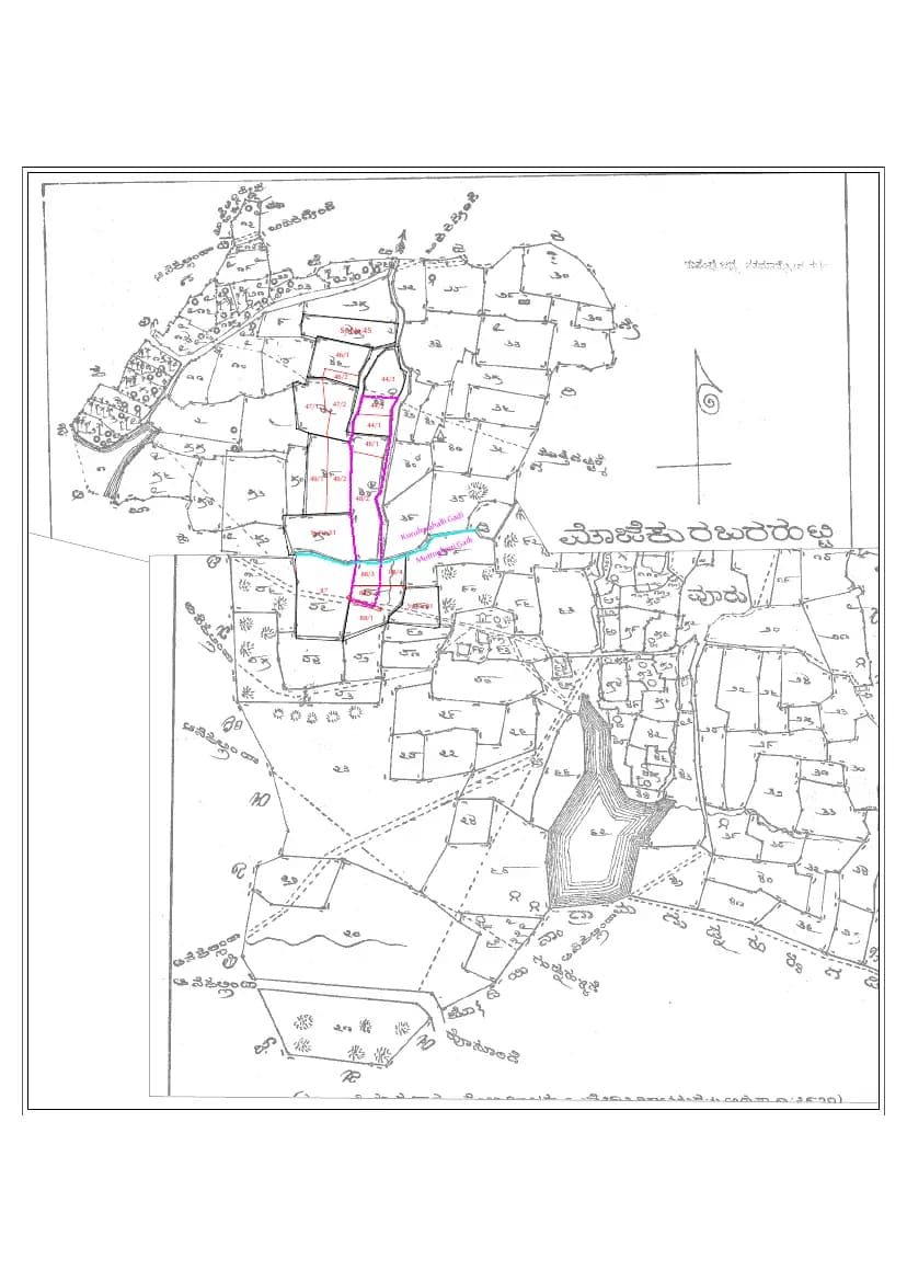 Guru Punvaanii Ernika: Village Map Demarcation.pdf (filed with Karnataka RERA)