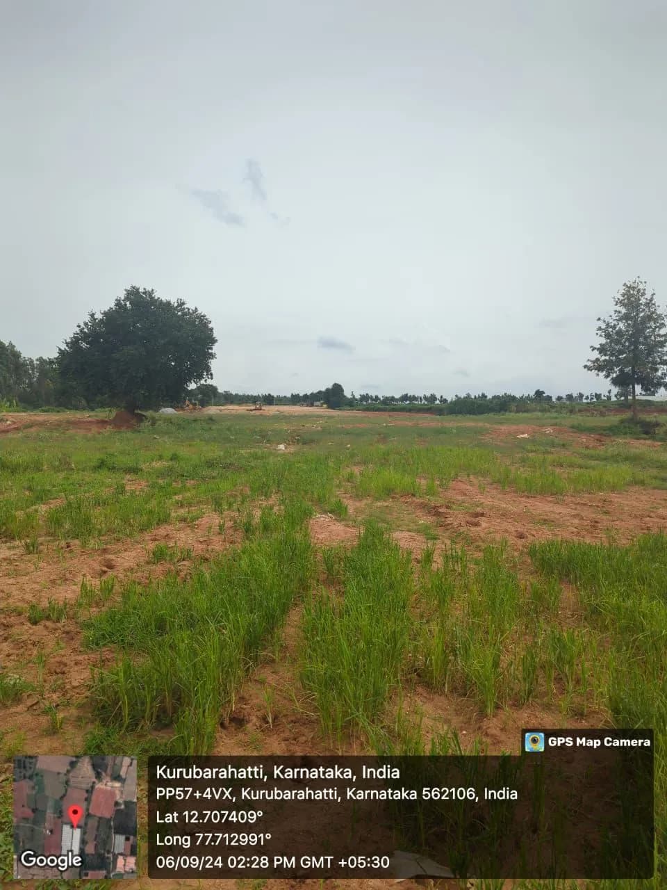 Guru Punvaanii Ernika: Site photo filed with Karnataka RERA