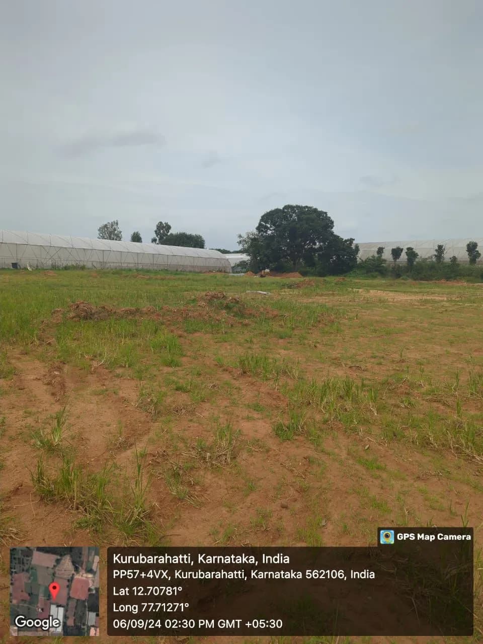 Guru Punvaanii Ernika: Site photo filed with Karnataka RERA