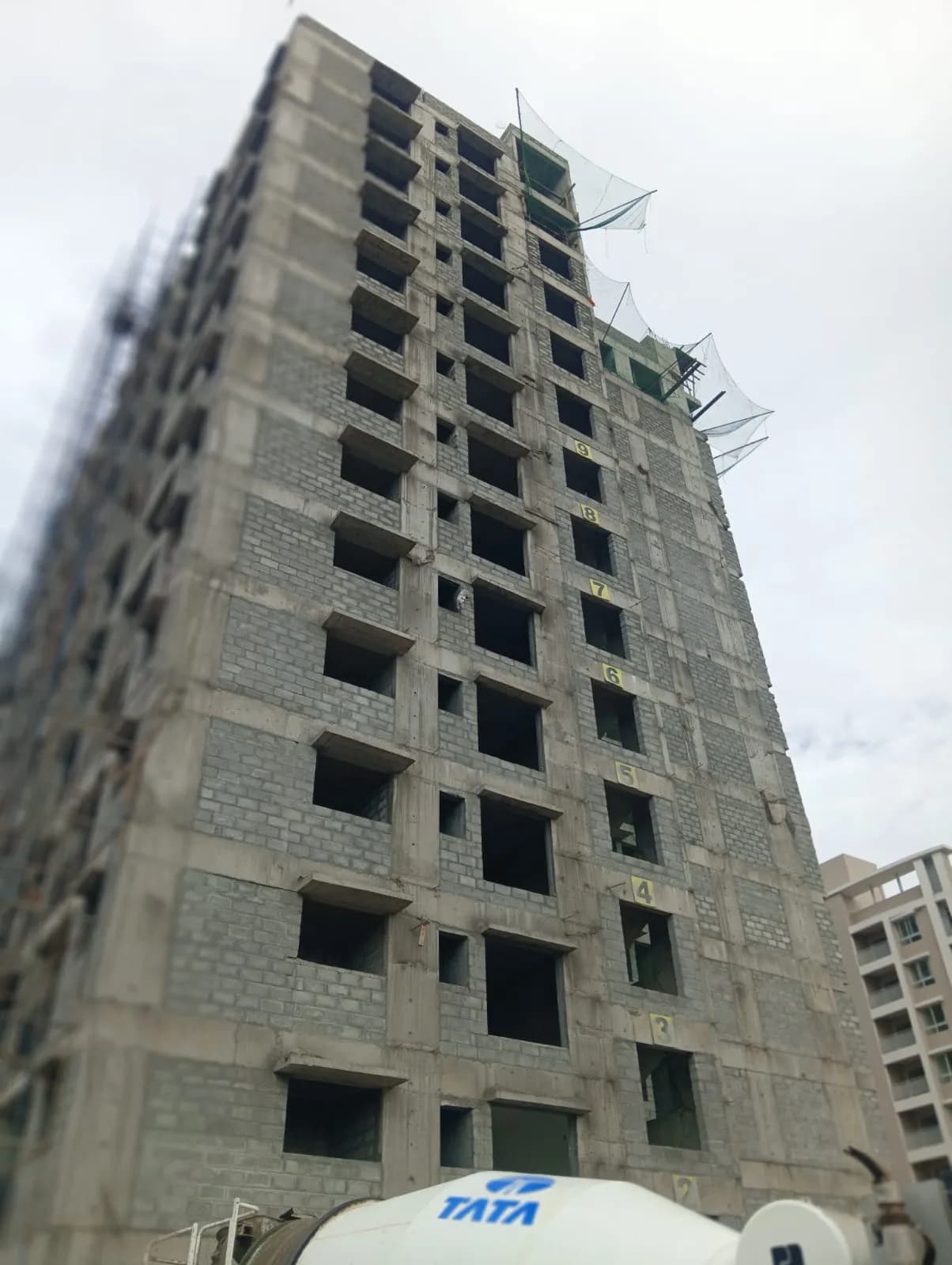 Signature Heights: Site photo filed with Karnataka RERA