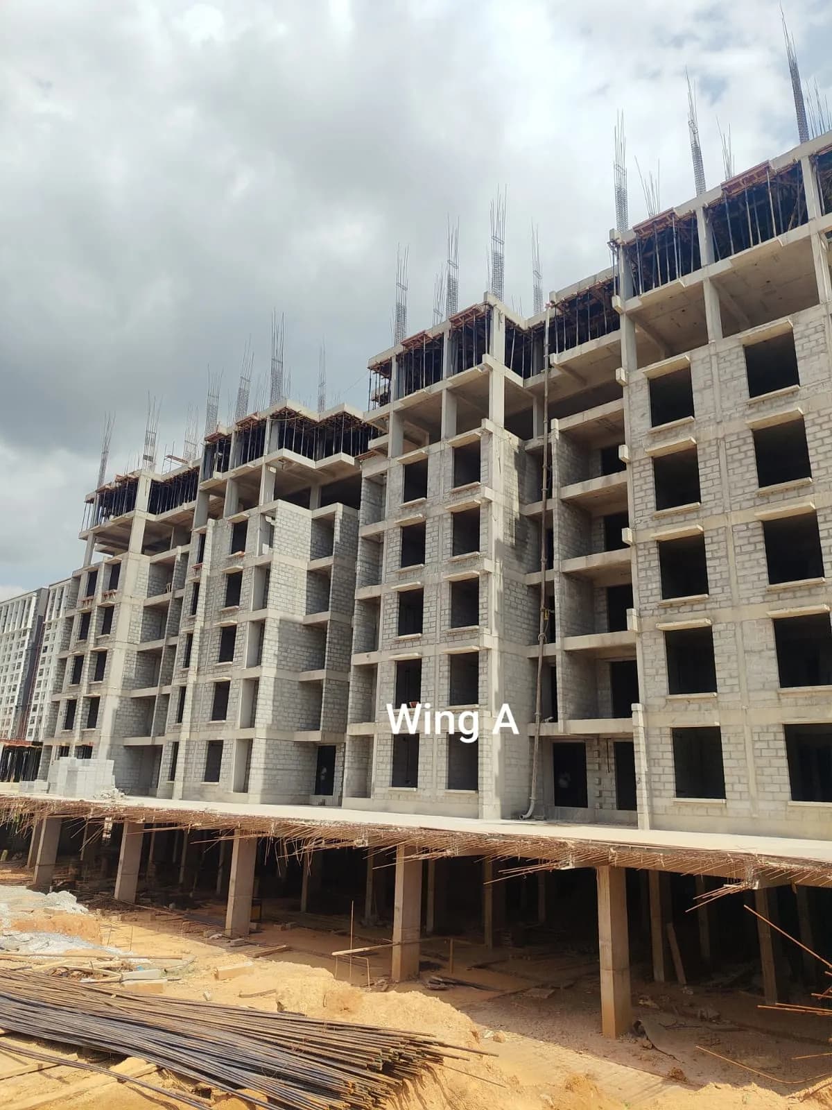 Lorven Cascade Garden: Site photo filed with Karnataka RERA