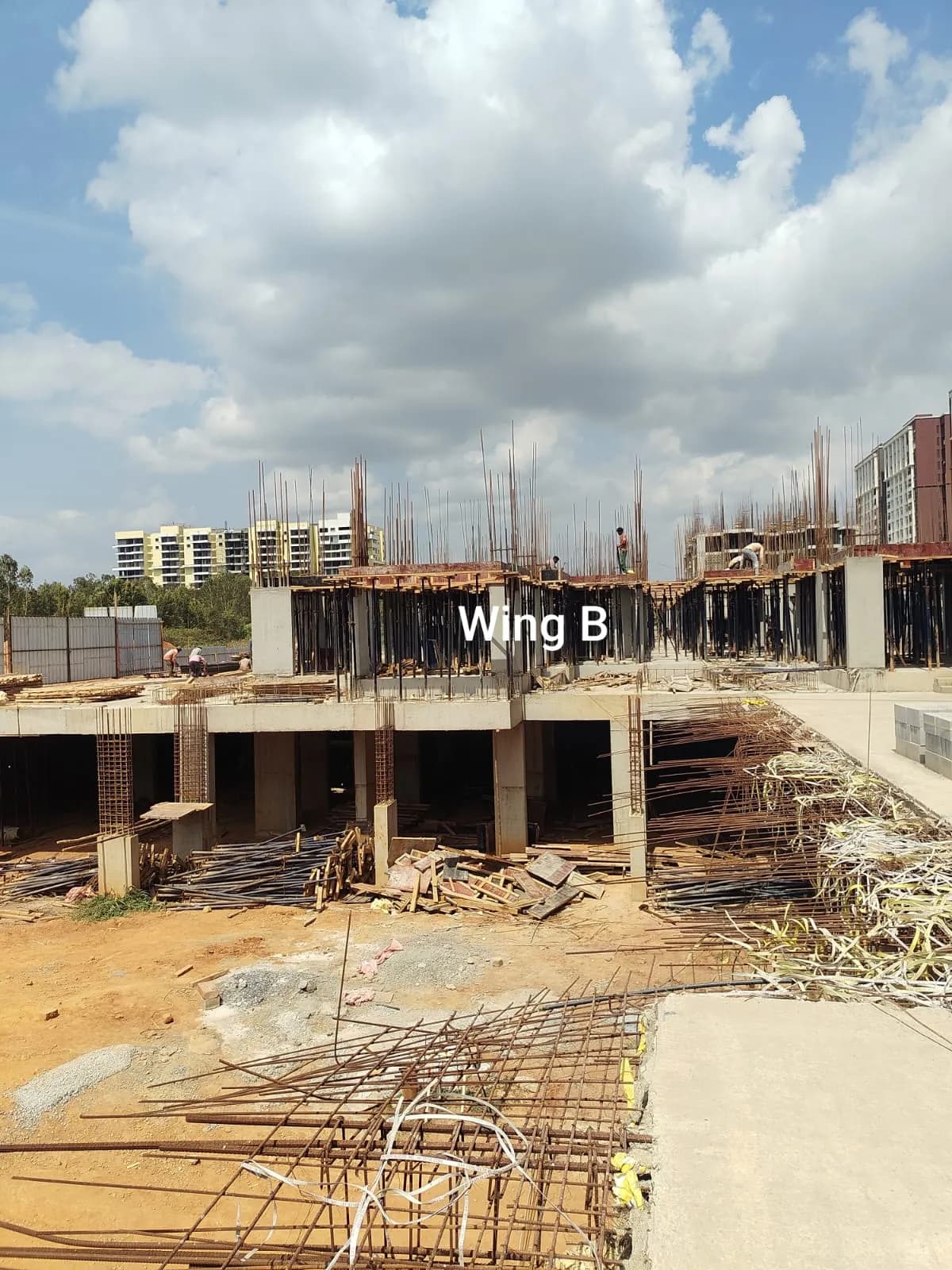 Lorven Cascade Garden: Site photo filed with Karnataka RERA