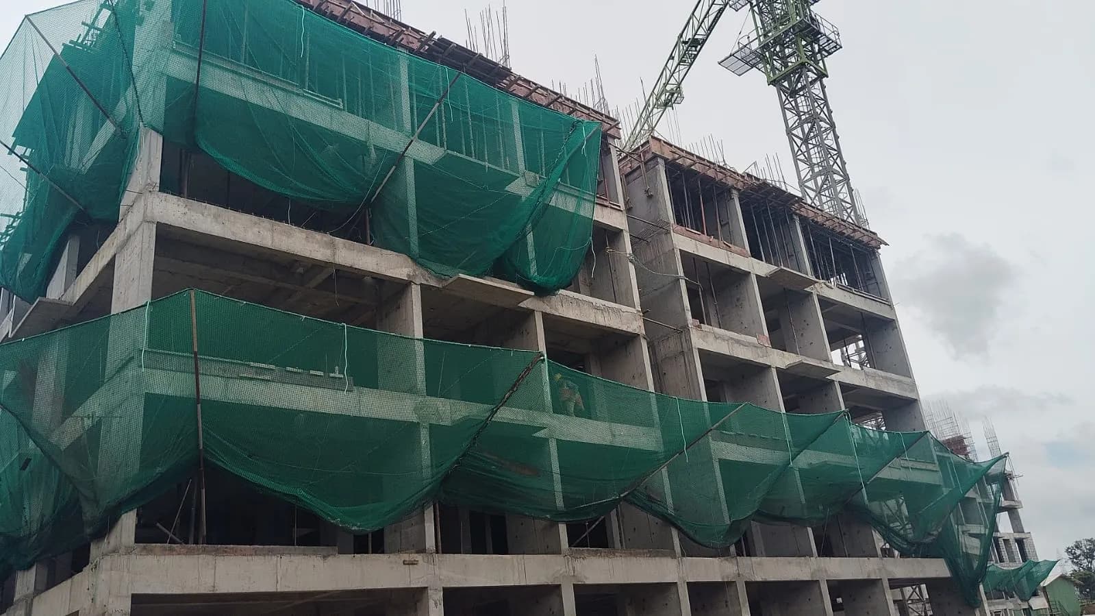 Adarsh Primrose: Site photo filed with Karnataka RERA