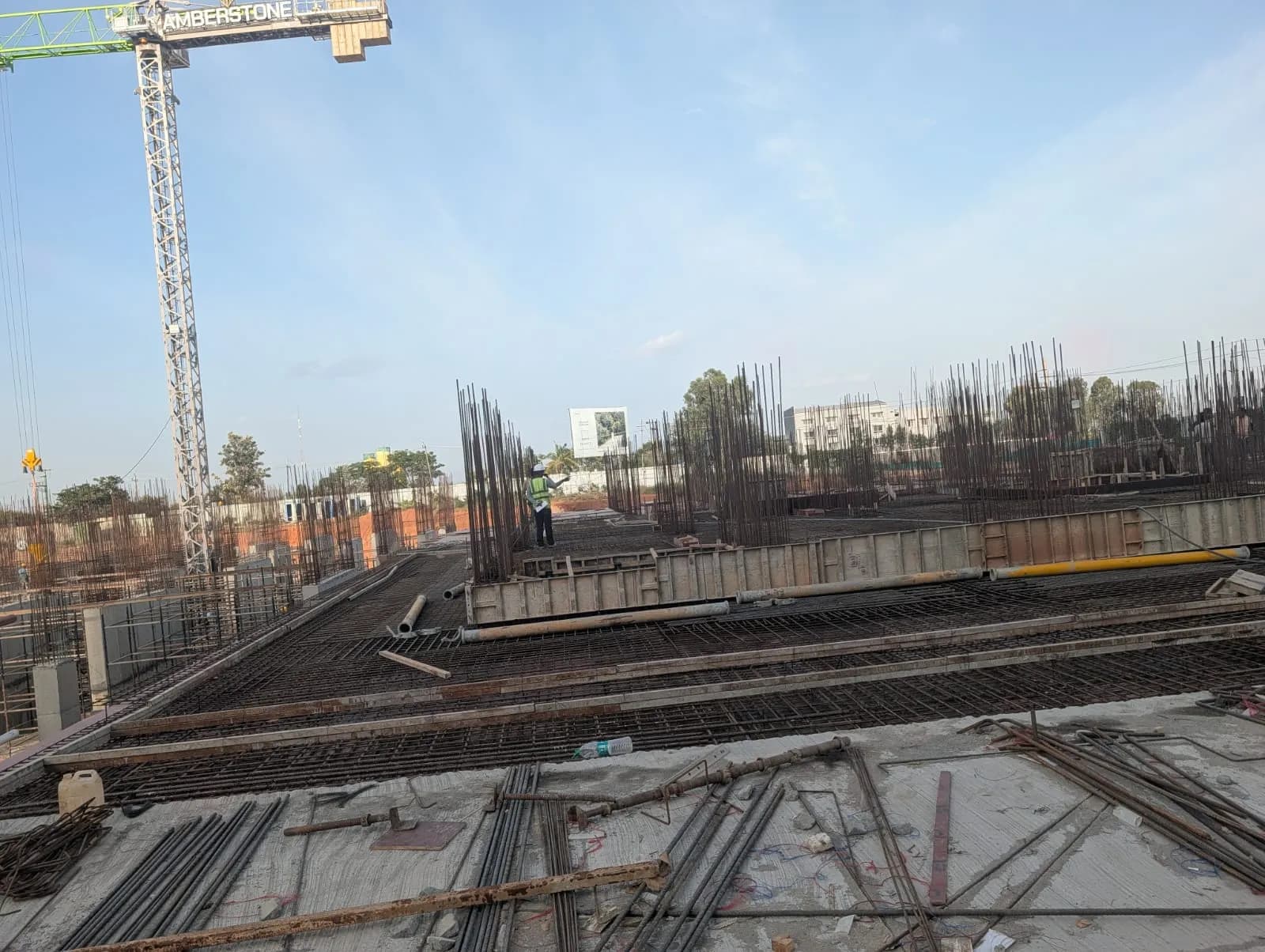 Ventara Residences: Site photo filed with Karnataka RERA