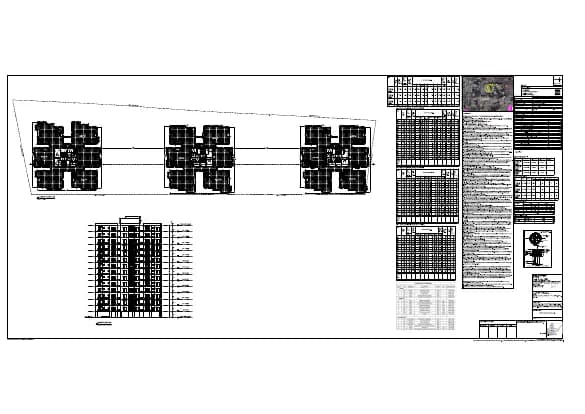 Disha Harmony Gardens: 14 Terrace Floor Plan and Elevation (filed with Karnataka RERA)