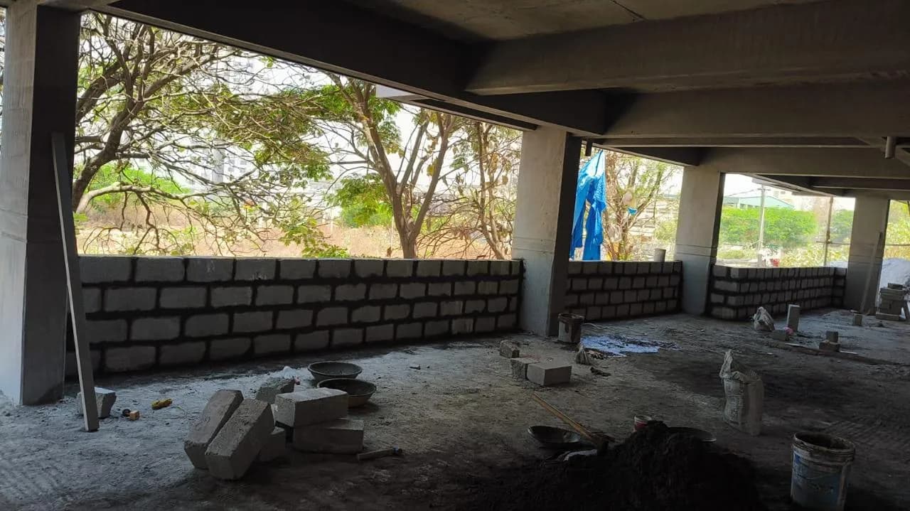 Oakstone SN Celeste: Site photo filed with Karnataka RERA