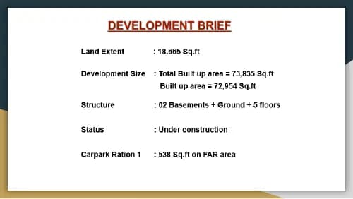 Vanantara Nirvana: Brochure, page 8 (filed with Karnataka RERA)