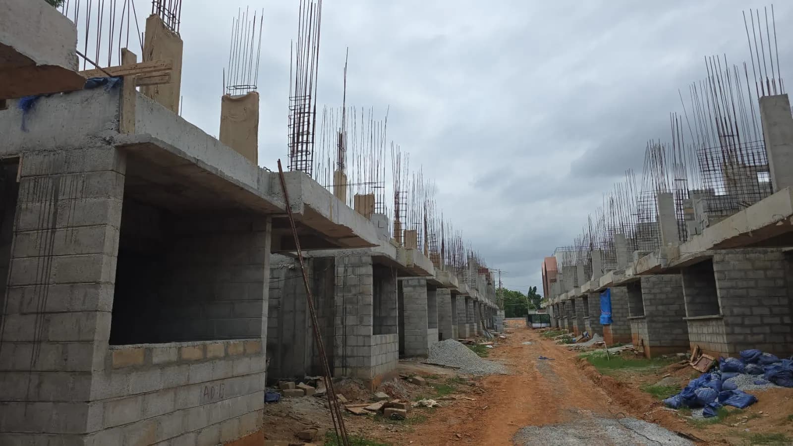Mims Oakdale I: Site photo filed with Karnataka RERA