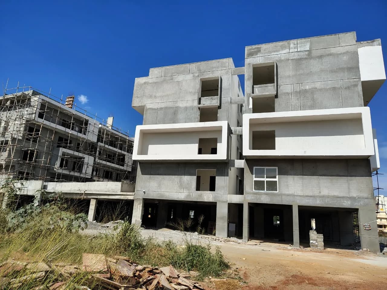 Infinity Greenwoods: Site photo filed with Karnataka RERA