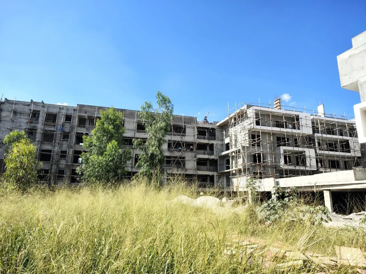 Infinity Greenwoods: Site photo filed with Karnataka RERA