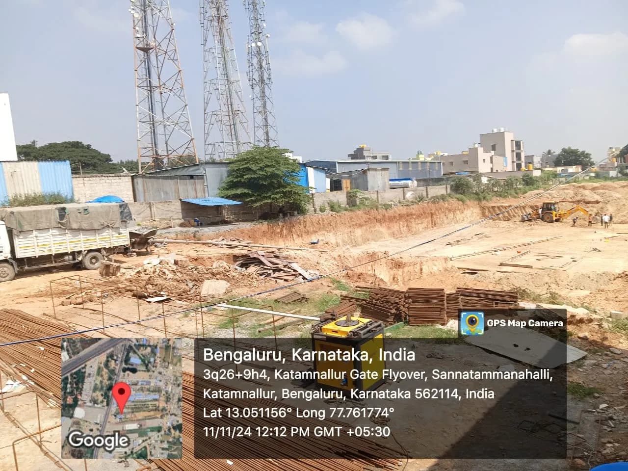 SBR Magnus: Site photo filed with Karnataka RERA