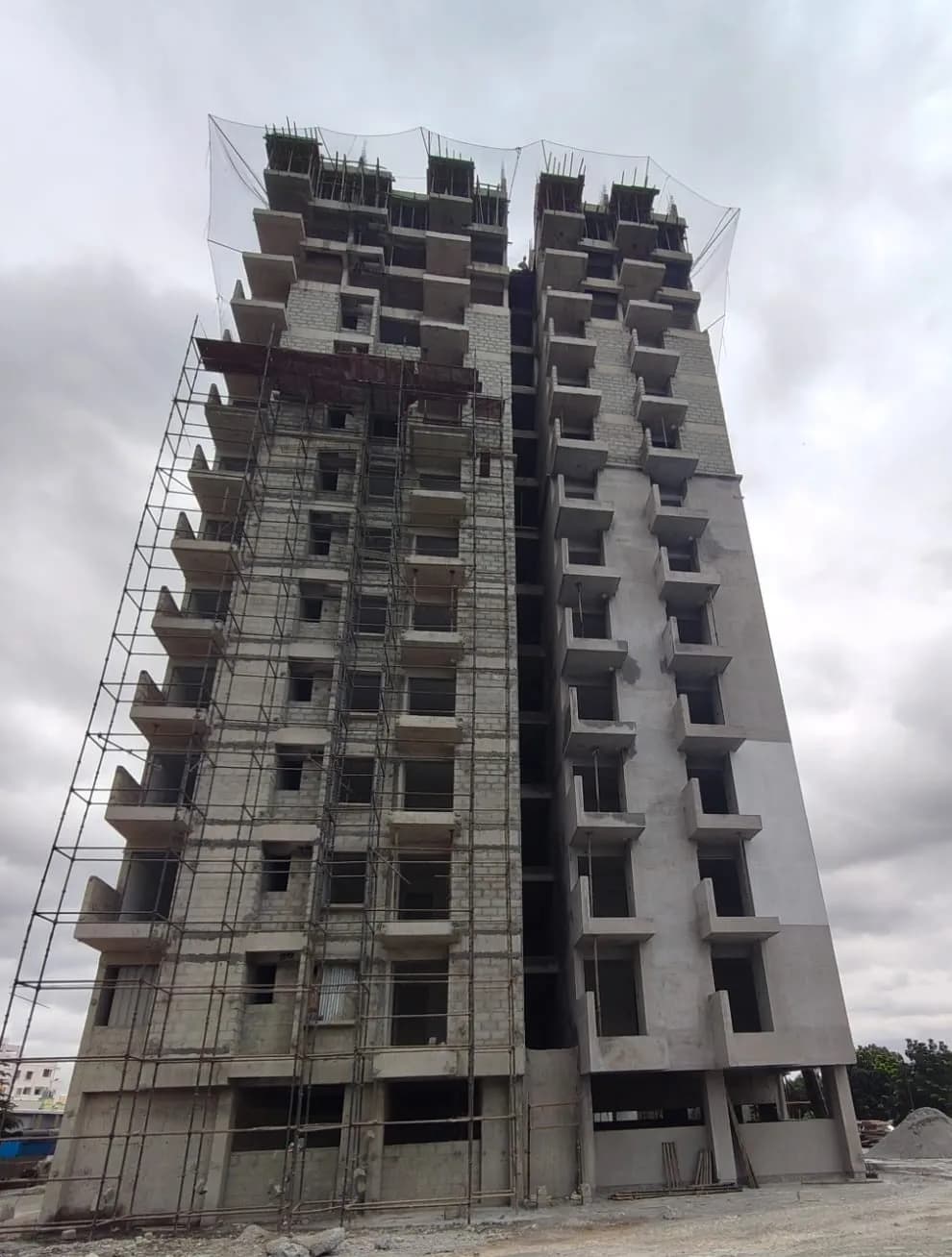 SBR Magnus: Site photo filed with Karnataka RERA
