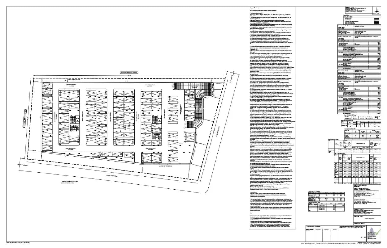 Elegant Aura: 36 Floor PLAN (filed with Karnataka RERA)