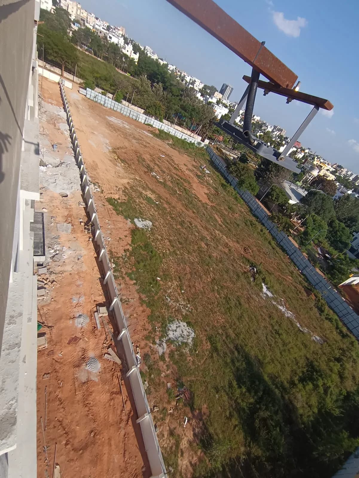 Elegant Aura: Site photo filed with Karnataka RERA