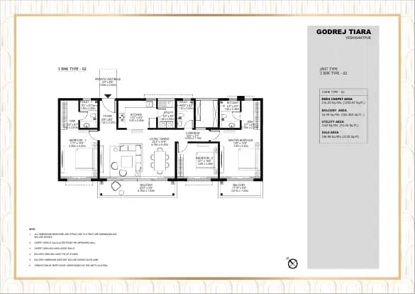 Godrej Tiara: Brochure, page 7 (filed with Karnataka RERA)