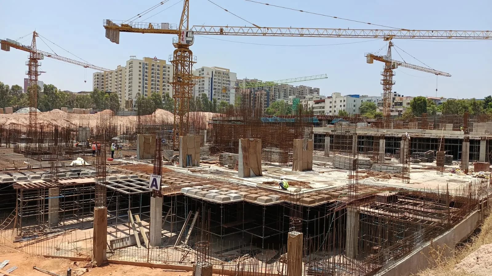 SBR One Residence: Site photo filed with Karnataka RERA