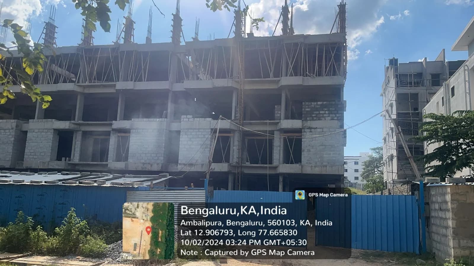Windmere: Site photo filed with Karnataka RERA