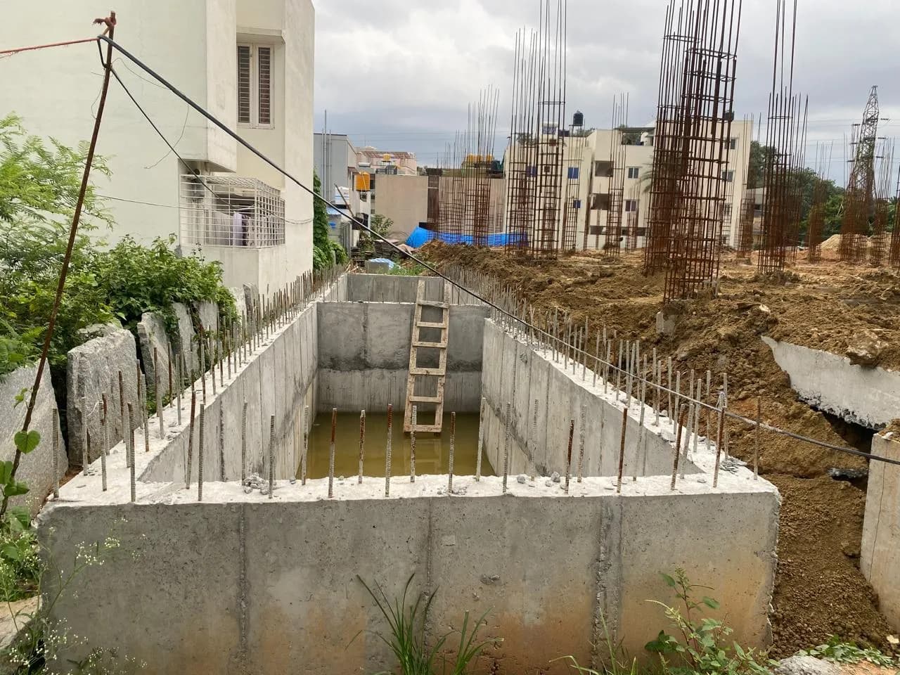 VKK Grand: Site photo filed with Karnataka RERA