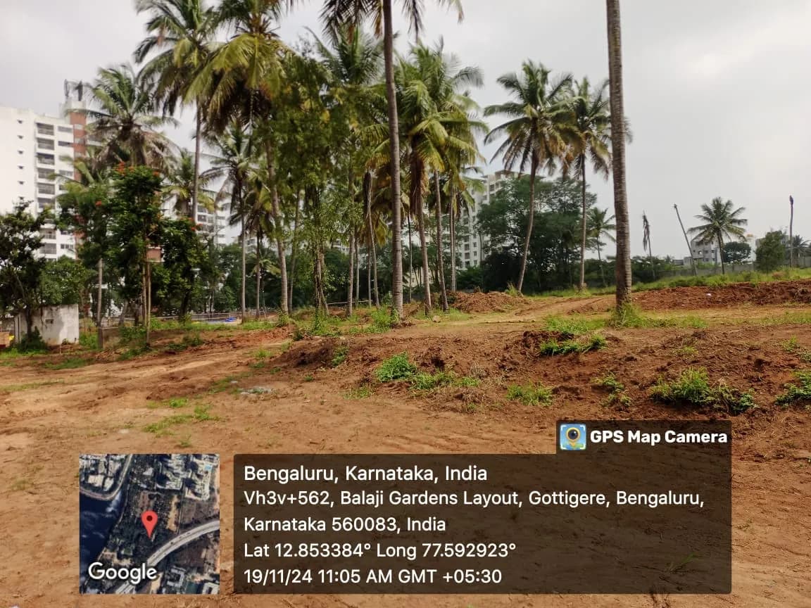 GRC Sapphire Spring: Site photo filed with Karnataka RERA