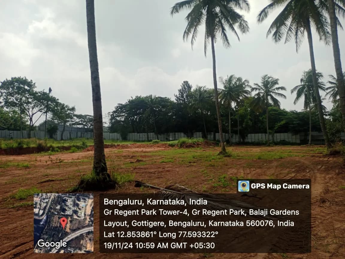 GRC Sapphire Spring: Site photo filed with Karnataka RERA