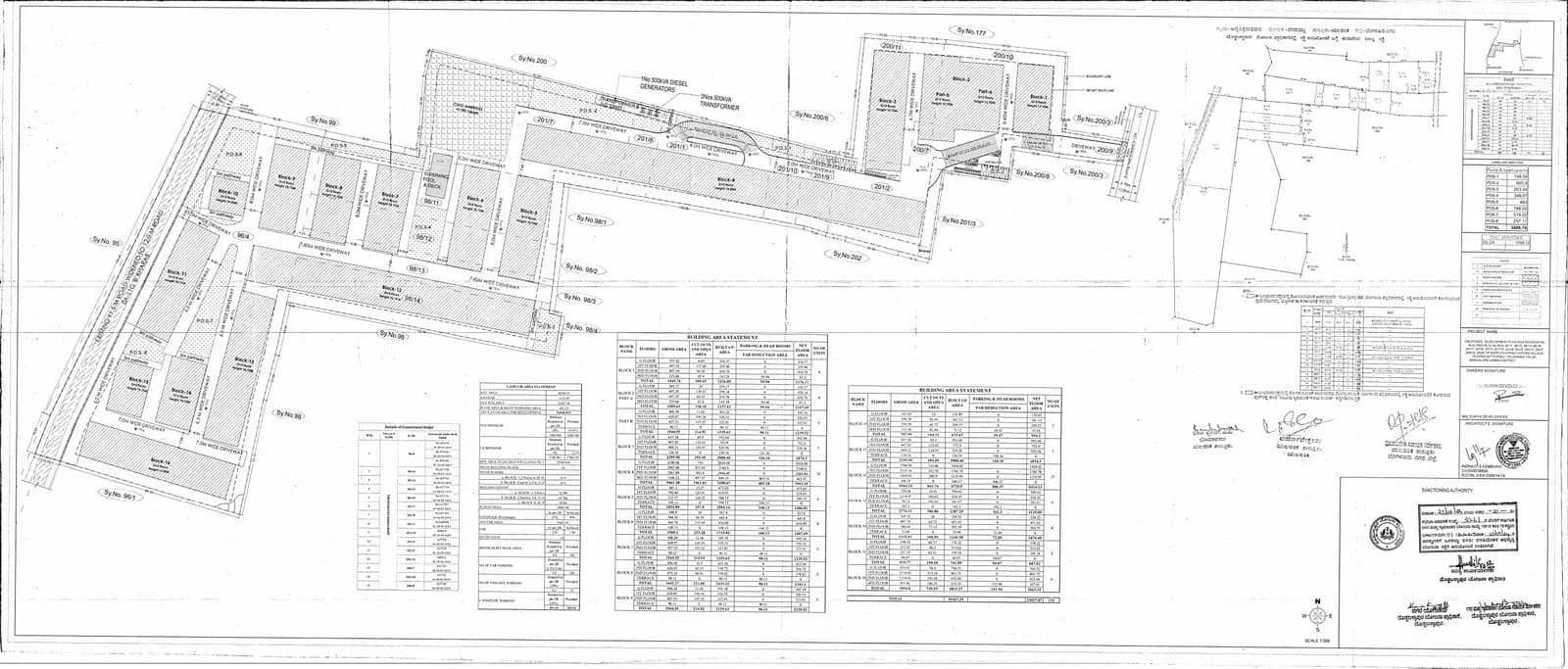 Surya Valencia: Approved Layout Plan (filed with Karnataka RERA)