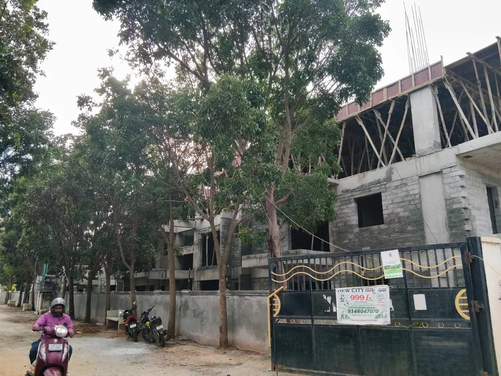 Sudarshan Foresta: Site photo filed with Karnataka RERA