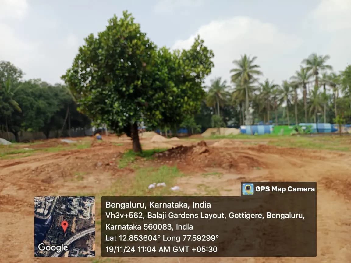 GRC Sapphire Spring: Site photo filed with Karnataka RERA