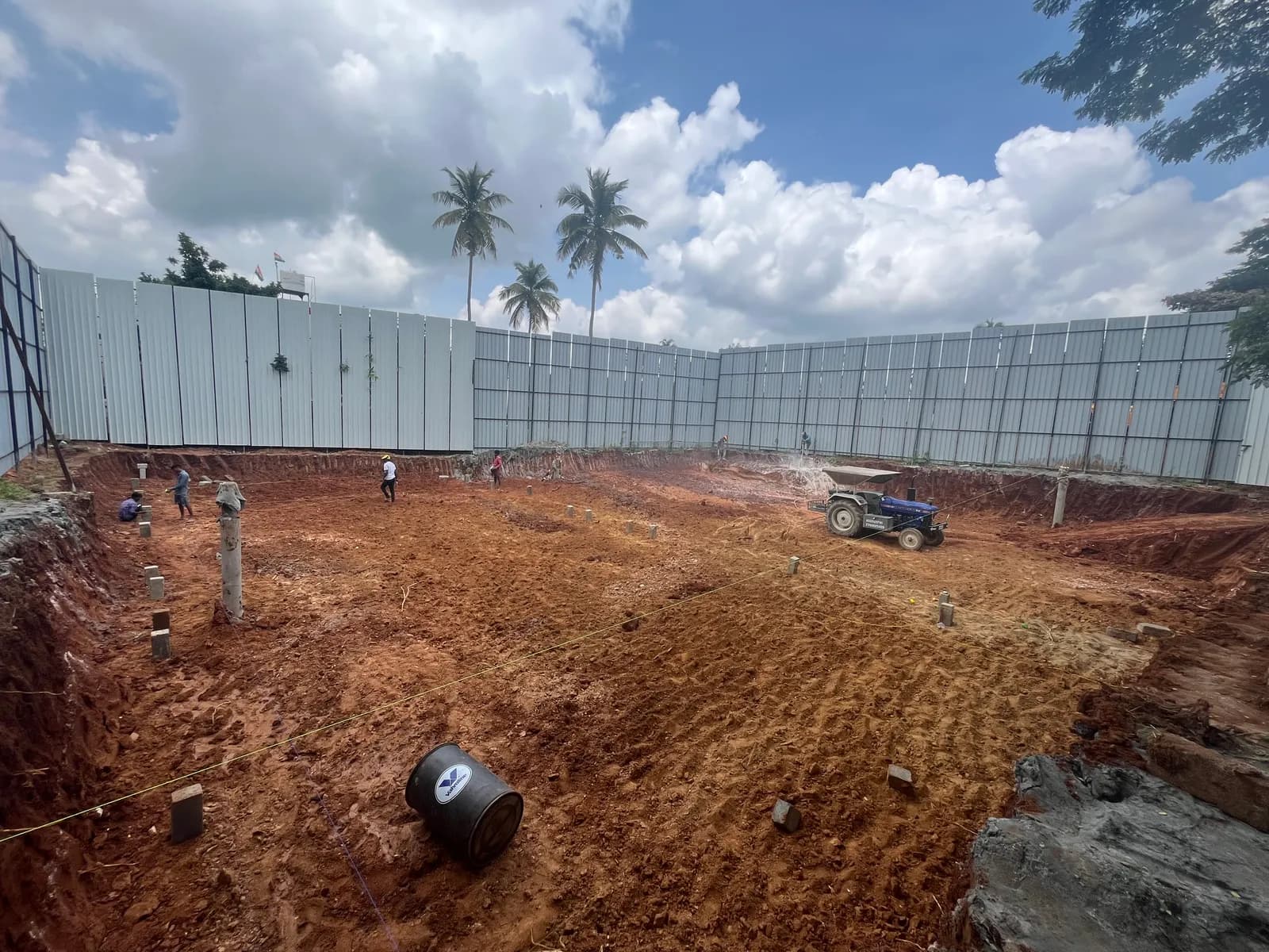Celestial Charm: Site photo filed with Karnataka RERA
