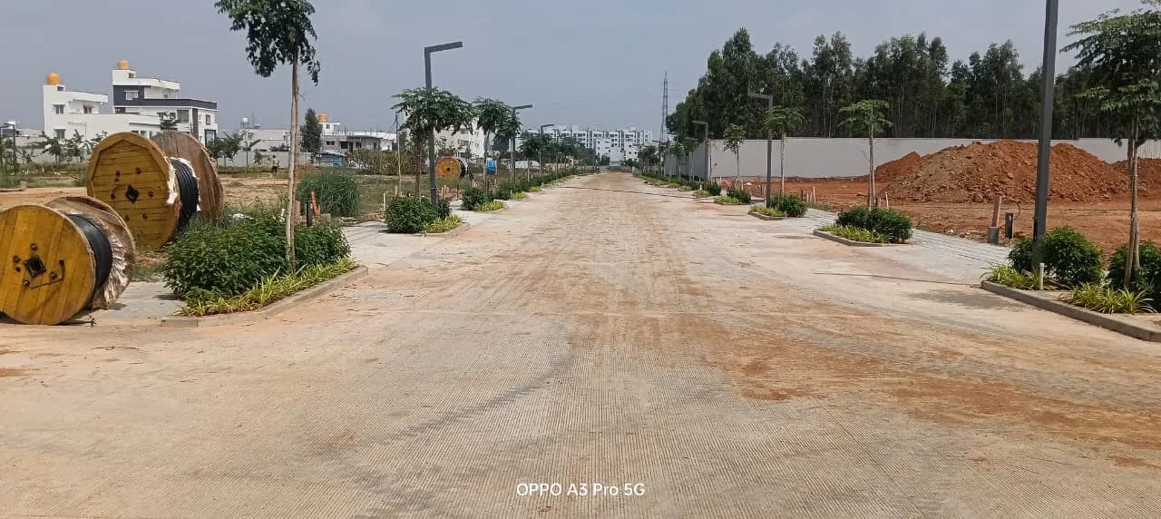 Indian Springs: Site photo filed with Karnataka RERA