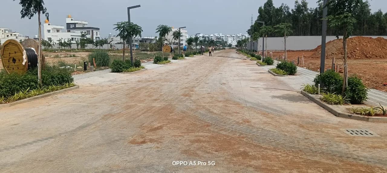 Indian Springs: Site photo filed with Karnataka RERA