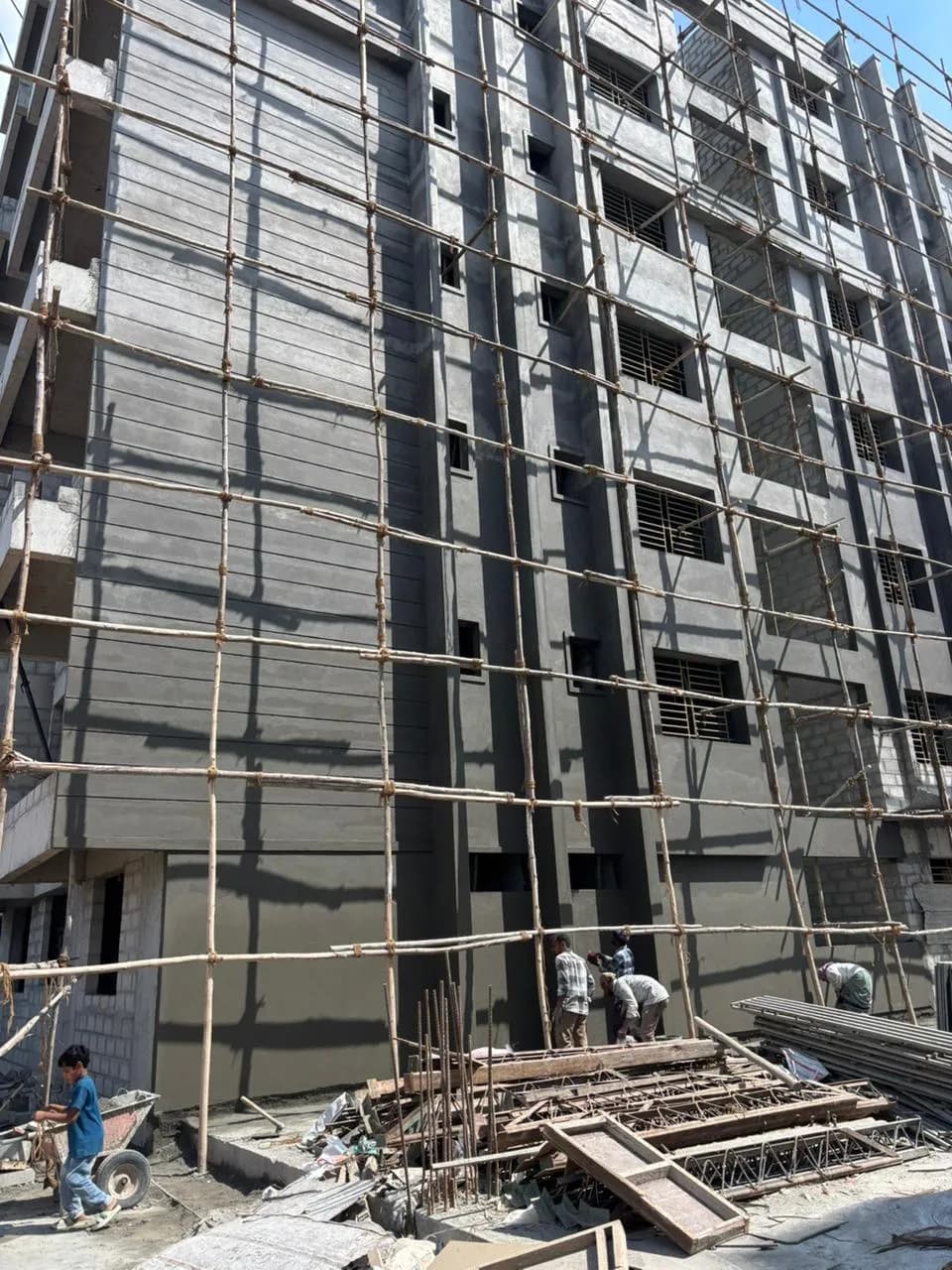 Brunda Vihari: Site photo filed with Karnataka RERA