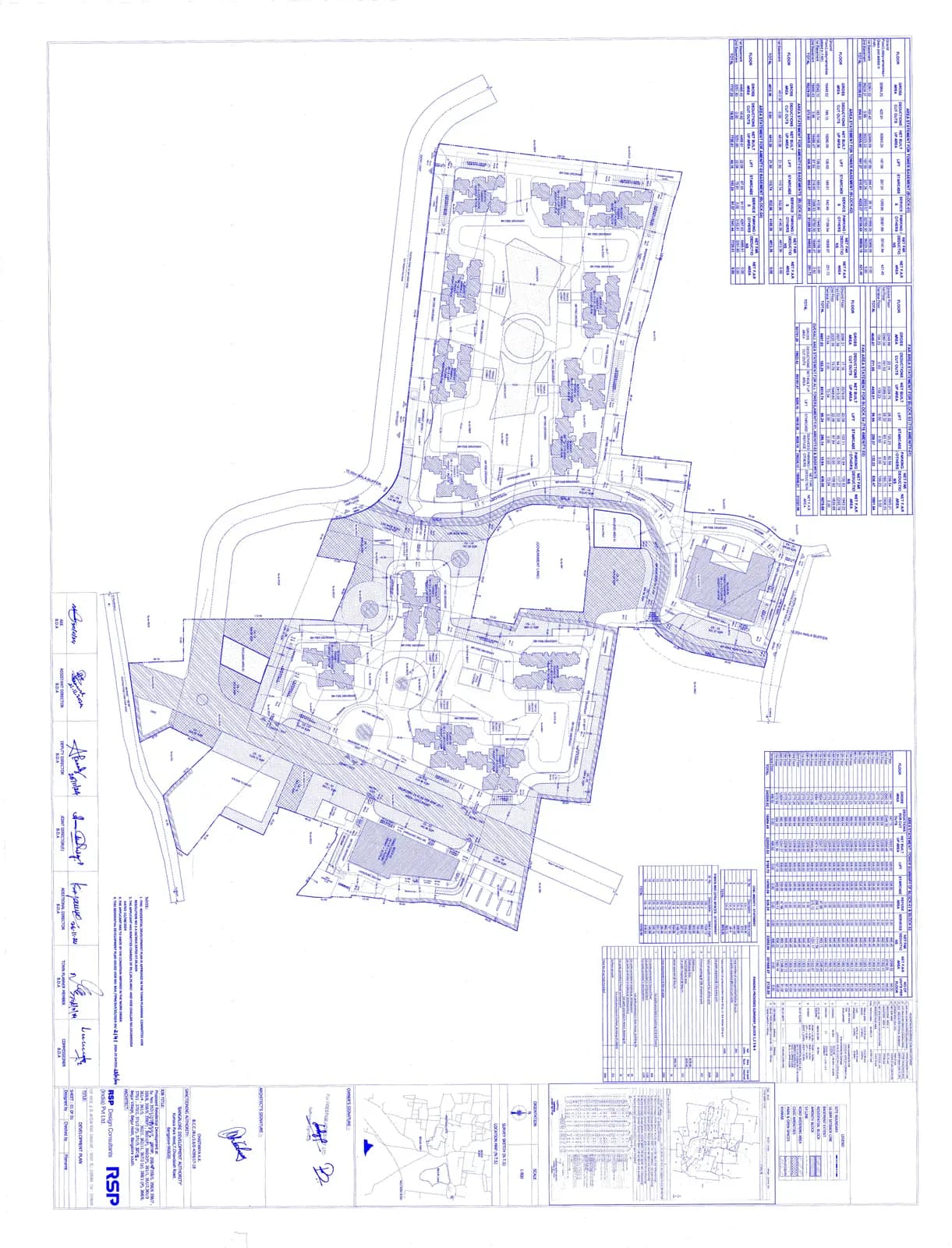 Prestige Southern Star: Approved Building Plan (filed with Karnataka RERA)