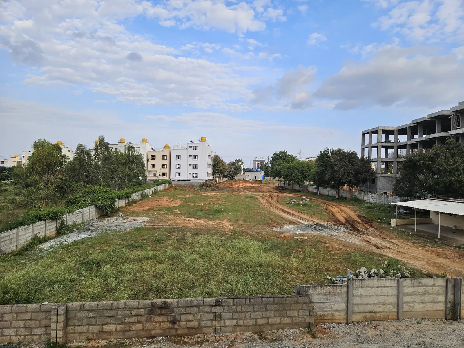 DRK Bellagio: Site photo filed with Karnataka RERA